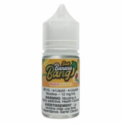 [81641] BANANA BANG SALT PEACH MANGO (12Mg)